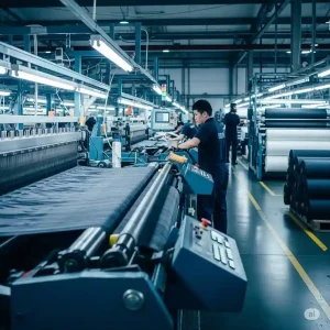 Canakkale-Yenice-Baskoz-Mahallesi Ceketlik Kumaş İmalatı